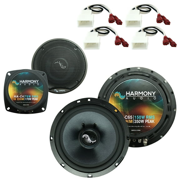 Fits Toyota Corolla 1993-1997 Factory Speakers Upgrade Harmony C4 C65 Package
