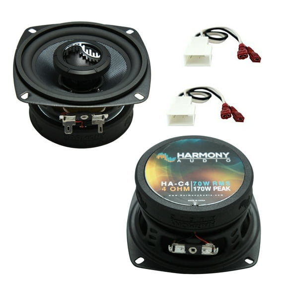 Fits Toyota Corolla 1993-1997 Front Door Replacement Harmony HA-C4 Speakers New