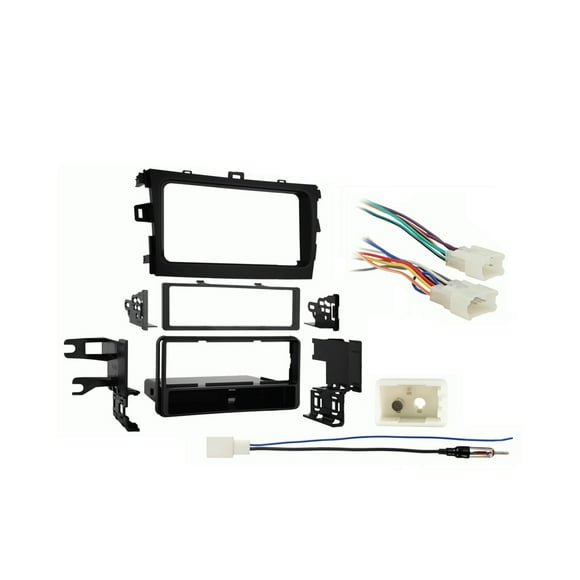 Fits Toyota Corolla 2009-2011 Single DIN Harness Radio Install Dash Kit
