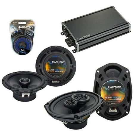 Fits Toyota Corolla 2009-2013 OEM Speaker Upgrade Harmony R65 R69 & CXA360.4 Amp