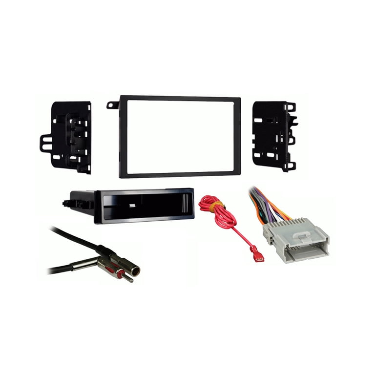 Thrashin Motorsports Stereo Dash Kit & Wire Harness Bundle – Double ISO DIN Car Radio Installation