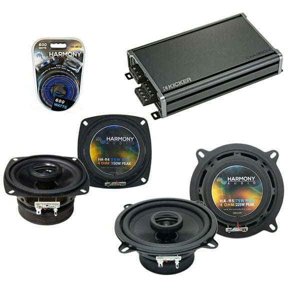 Fits Toyota Paseo 1992-1995 Factory Speaker Upgrade Harmony R4 R65 & CXA360.4