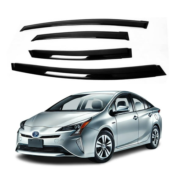 Fits Toyota Prius 2010-2015 Acrylic Window Visor Sun Rain Deflector Guard