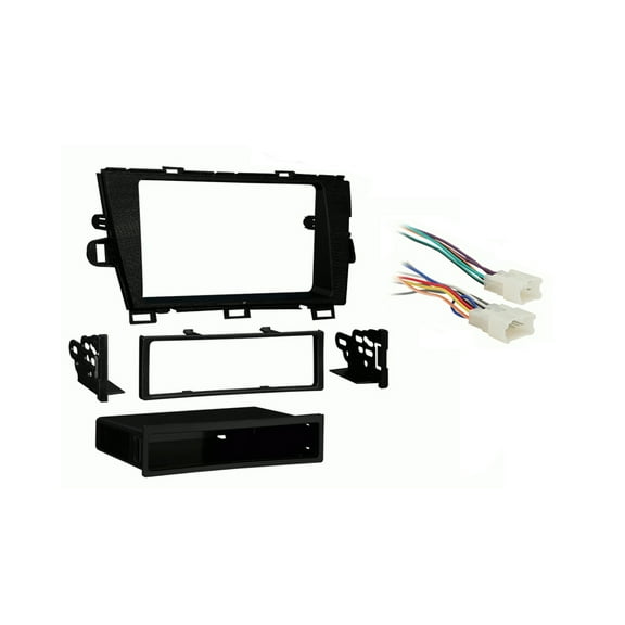Fits Toyota Prius/Prius Plug-in 2010-2011 Single DIN Harness Radio Dash Kit
