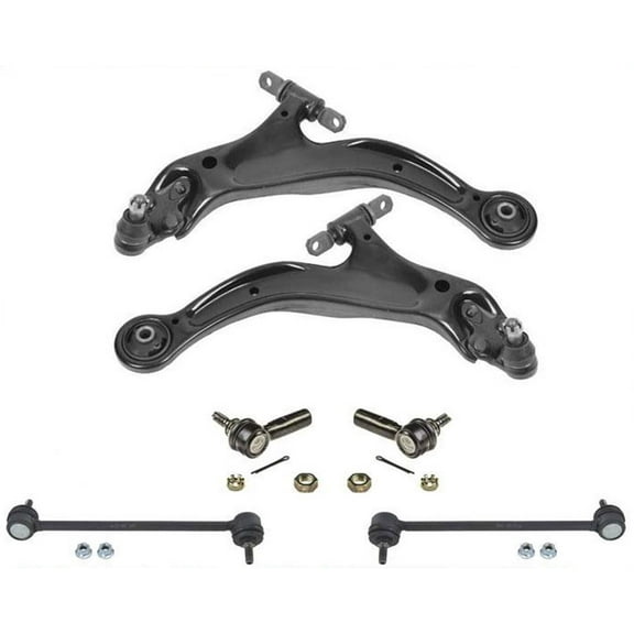 Fits Toyota Sienna 98-03 Lower Control Arms & Ball Joint Tie Rods Sway Bar Links