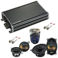thumbnail image 1 of Fits Volkswagen Cabriolet 85-93 Speaker Upgrade Harmony R46 R35 & CXA360.4 Amp, 1 of 6