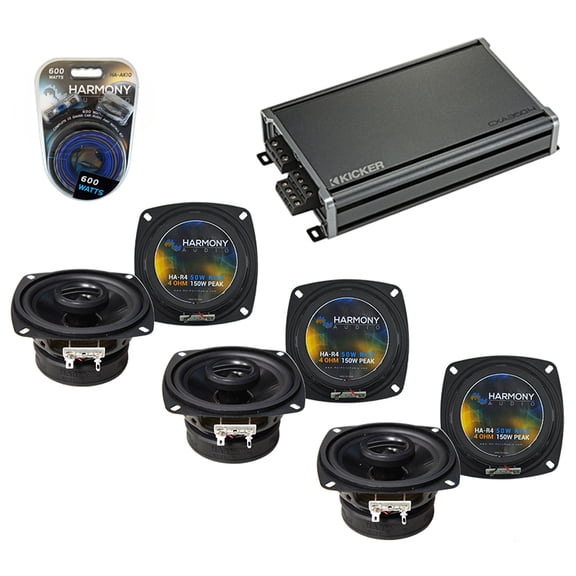 Fits Volkswagen Jetta 1980-1993 Speaker Replacement Harmony (3) R4 & CXA360.4