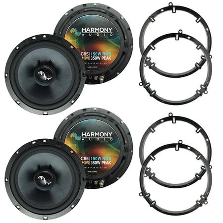 Fits Volkswagen Passat 1998-2005 Factory Speakers Upgrade Harmony (2) C65 Kit