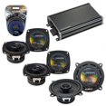thumbnail image 1 of Fits Volvo 740 Series 85-92 OEM Speaker Upgrade Harmony (2) R4 R5 & CXA360.4 Amp, 1 of 5
