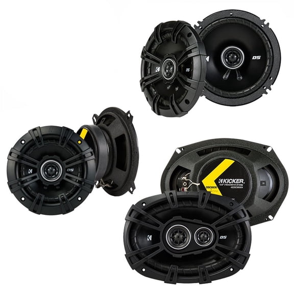 Fits Volvo C70 1998-2002 Factory Speaker Replacement Kicker DS Series Package