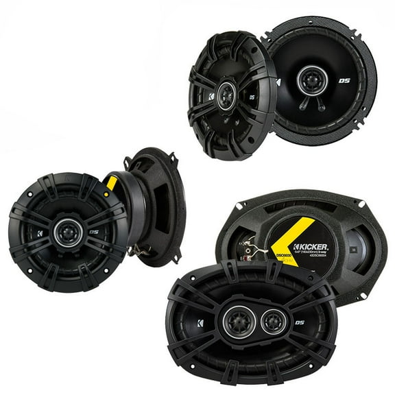 Fits Volvo S90 / V90 1997-1999 Factory Speaker Upgrade Kicker DS Series Package
