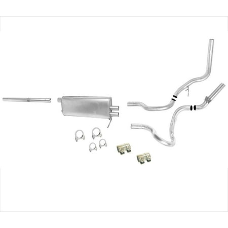 Fits for 88-97 For Ford Pick Up F250 5.8L Over 8500LB GVW Muffler Exhaust System