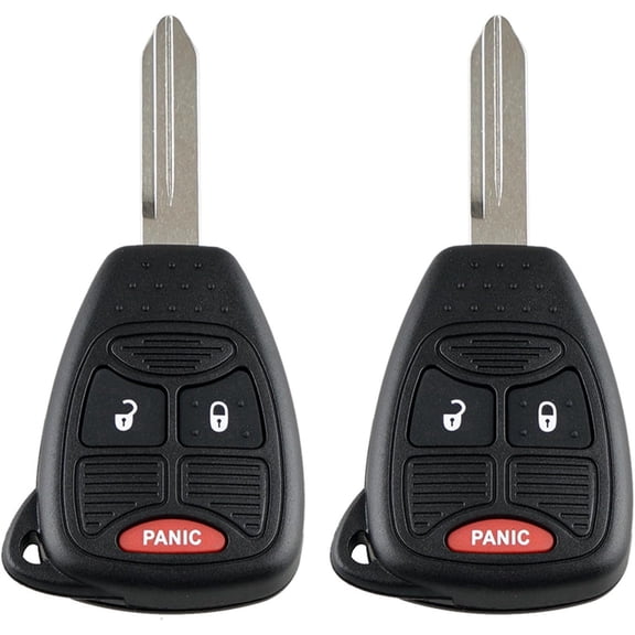 Fits for Avenger Caliber Jeep Commander Chrysler 200 2014 2015 2016 2017 Key Fob 315MHz 46 3 Buttons(Set of 2)