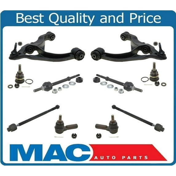 Fits for Ram 2006-2008 1500 4 Wheel Drive Low Control Arms Ball Joints Tie Rods