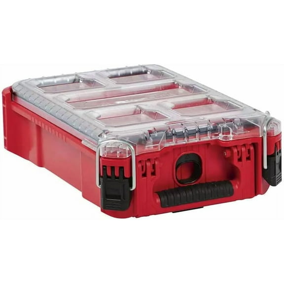 Fits forMilwau kee 48-22-8435 5-Bin Impact Resistant Polymer Pack out Compact Organizer