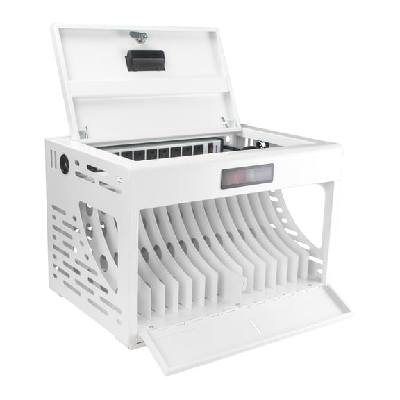 Fits up to 1.2-inch thick tablets | Accommodate various tablet sizes in the charging cabinet | Offer wide device compatibility