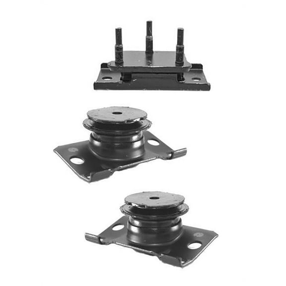 Fits05-12 Nissan Xterra 4.0L 4 Wheel Drive Motor Transmission Mount Kit 3Pc