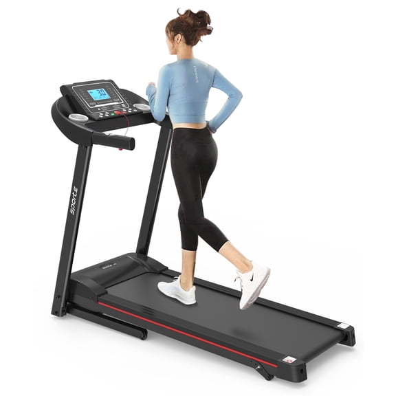 CNSRX Foldable Treadmill with 2.5HP Motor & Bluetooth App Control for Home Workouts