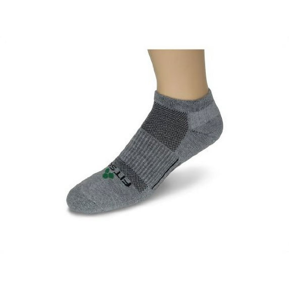 Fitsok CF2 Cushion Low Cut Sock, 3-Pack (Gunmetal, X-Large)