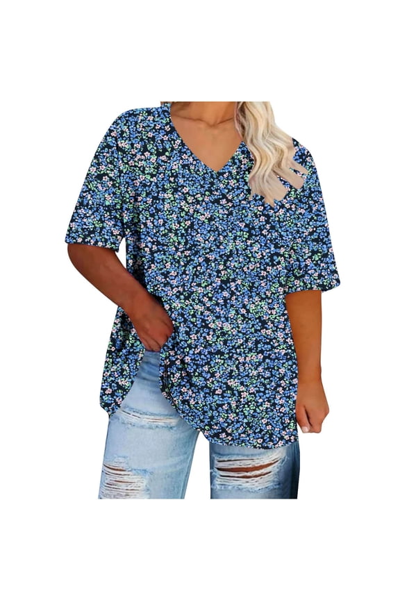 Fitted Basic Tees 3/4 Womens Blouses Casual Cotton Button Down Shirts for Women Lounge