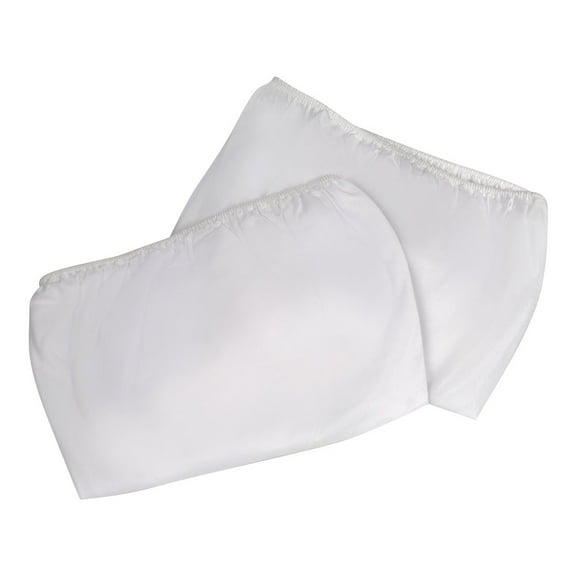 Fitted Bassinet Sheets for Wishes Oval Baby Bassinet (Set of 2) - White