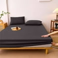 thumbnail image 1 of Fitted Bed Sheet Soft Jersey Knit, Wrinkle Free Non Slip Mattress Cover for Adjustable Beds, 1 of 6