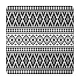 thumbnail image 1 of Fitted Bohemian Square Table Cover 34x34 Inch with Elastic Edging, Floral Pattern for Card Tables and Dining Areas, 1 of 6
