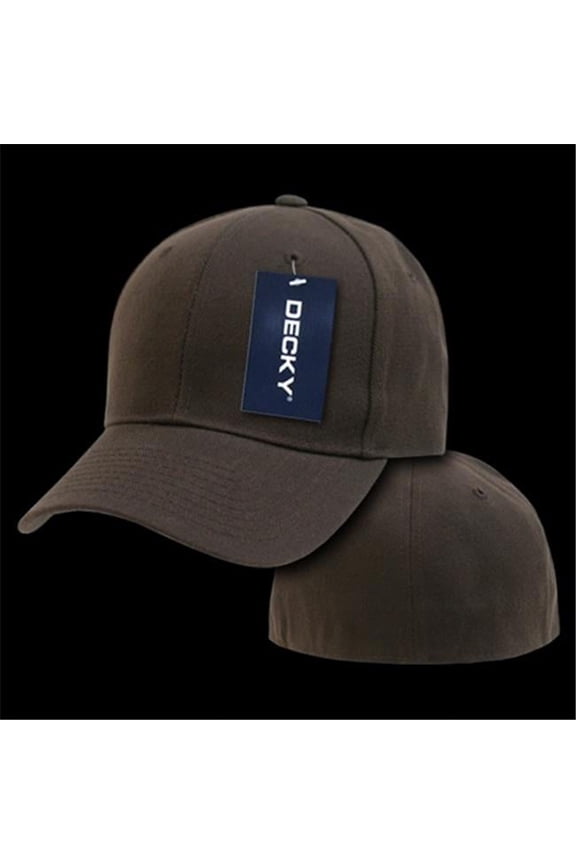 Fitted Cap, Brown - 703, Size - 7.62