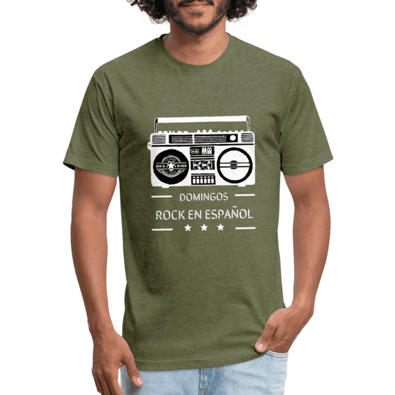 Fitted Cotton/Poly T-Shirt by Next Level