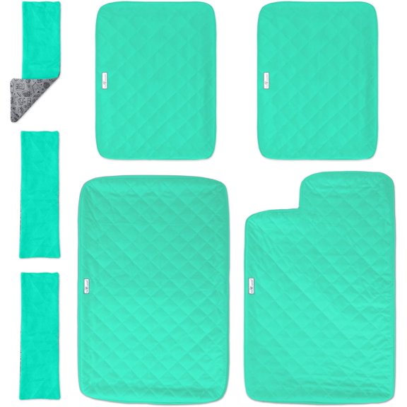 Fitted Fleece Liners for Double Unit Small Animal Cage Green