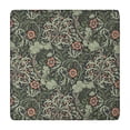 thumbnail image 1 of Fitted Floral Square Tablecloth 34x34 Inch with Elastic Edging, Bohemian Style Cover for Card Tables and Patio Dining, 1 of 6