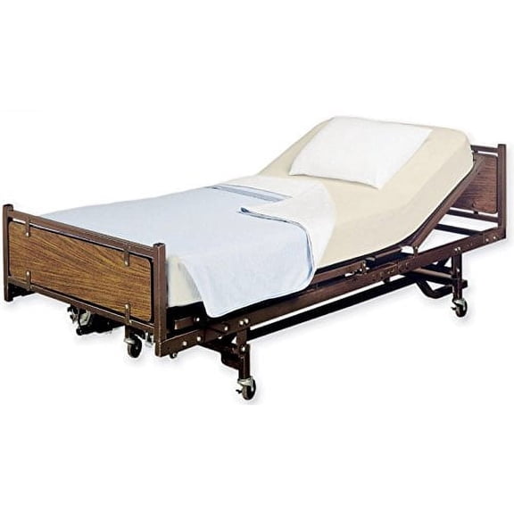 Fitted Hospital Bed Sheet, Twin Extra-Long 36"X80"X9" Soft and Comfy 100% Cotton (Twin XL, Beige) by Crescent