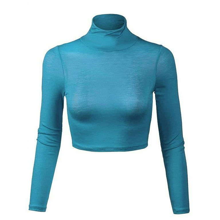 Long sleeve shop turtleneck walmart