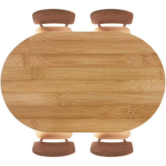 Fitted Oval Tablecloth Wood Grain Table Cloth Cover with Elastic Edge Light Wooden Tablecloths Waterproof Cloths for Indoor Outdoor Tables Decor, Fit for 48 x 68 Inch Tables, Style 17