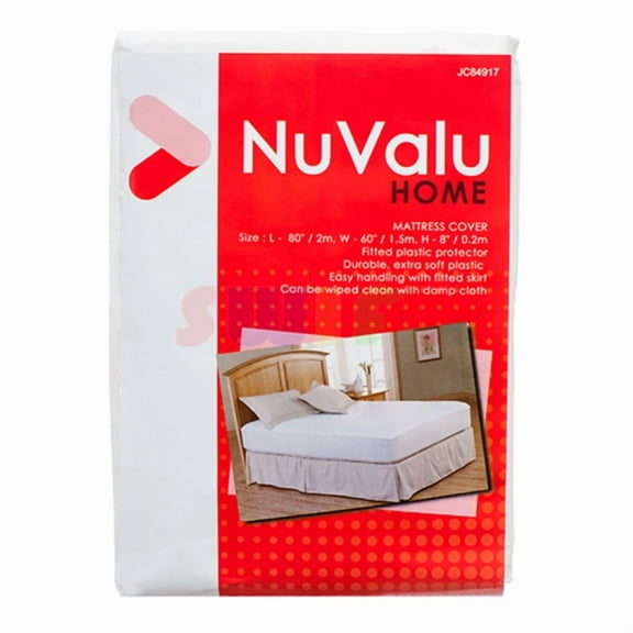 Fitted Plastic Mattress Protector - Lightweight Cover