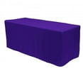 thumbnail image 1 of Fitted Polyester Rectangular Table Cover 6ft - Purple, 1 of 1