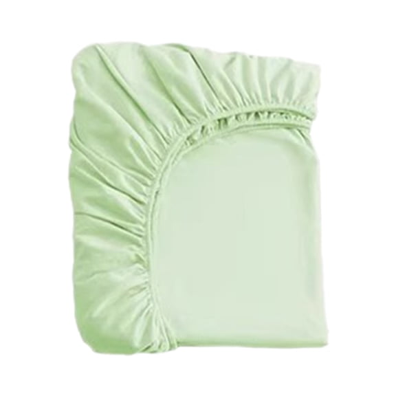Fitted Sheet Only 1 Pack, Soft Breathable Bottom Sheet-11.42x7.09x0.59 Inches Fitted Sheet-All Around Stretch Fit, Wrinkle Resistant, Colorfast-Easy Care(Green)