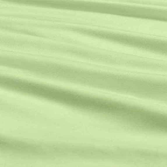 Fitted Sheet 1 Piece Only, 300 Thread Count, 15" Deep Pocket, 100% Egyptian Cotton, Soft and Luxury Comfortable, Easily fits in your Bed, Full XXL Size - Sage Solid.