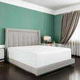 thumbnail image 1 of Fitted Sheet 1 Piece Only - 600 Thread Count - 100% Egyptian Cotton - 12" Deep Pocket - Hotel Quality Premium Fitted Sheet Only - Queen Size - White., 1 of 6