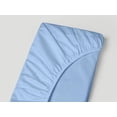 thumbnail image 1 of Fitted Sheet 1PC - Deep Pocket of 14" Inch Fully Elastic - 300 Thread Count 100% Egyptian Cotton Mattress Cover, Luxury Silky & Ultra-Soft Bottom Sheets - Light Blue Solid, Cal-King Size., 1 of 4