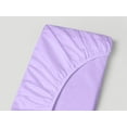 thumbnail image 1 of Fitted Sheet 1PC - Deep Pocket of 15" Inch Fully Elastic - 300 Thread Count 100% Egyptian Cotton Mattress Cover, Luxury Silky & Ultra-Soft Bottom Sheets - Lavender Solid, Cal-King Size., 1 of 4