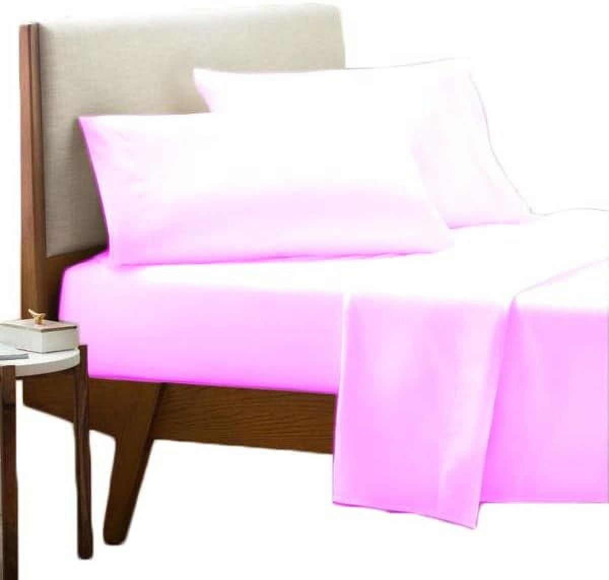 Fitted Sheet 1PC Deep Pocket of 18" Inch Fully Elastic 300 Thread