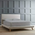 thumbnail image 1 of Fitted Sheet 800 Thread Count 100% Egyptian Cotton 3-Piece Cal King Size (72" x 84") Inch, 100% Long Staple Cotton Fitted Sheets, Bed Fitted Sheet fit Upto 18" Deep Pocket - Silver Solid, 1 of 5