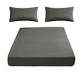 thumbnail image 1 of Fitted Sheet Air Mattress Sheets 86.61x70.86In Double Bed Non Sliped Bed Cover Mattress Protector Soft Fiber, 1 of 6