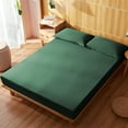 thumbnail image 1 of Fitted Sheet, Deep Pocket Non-Slip Bedding, Stretchy Knit Fabric Stays Secure, For Mattresses and Adjustable Beds, Homeowners Seeking Comfort, 1 of 6