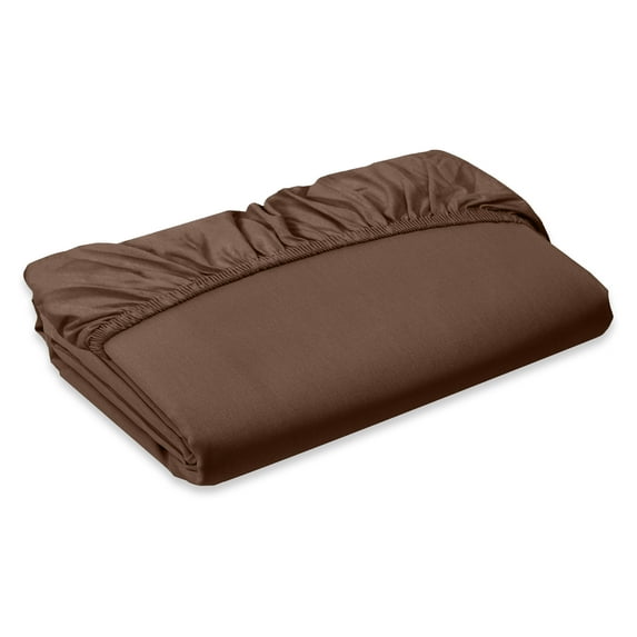 Elegant Comfort 1500 Premium Hotel Quality 1-Piece Fitted Sheet, All Around Elastic, Deep Pocket, Softest Quality Microfiber - California King Taupe