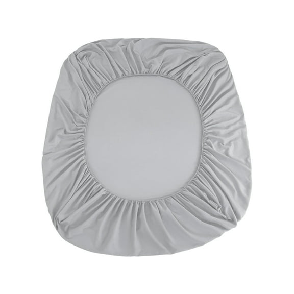 Fitted Sheet Mattress Cover Protector Non-Slip Full Size Bed Sheet 200x180x30cm Polyester Fabric Breathable Shrink Resistant Sky Blue Beige Gray Home Bedroom Travel