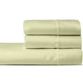 thumbnail image 1 of 3 PC Set 1000 Thread Count 100% Egyptian Cotton, 12" Deep Pocket Ivory, King, 1 of 7