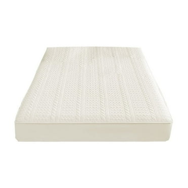 Fitted Sheet Protective Cover for Bed Mattress Pocket Fitted Sheet Winter Warm Breathable Non Slip for Skin Care Bed Sheet Cotton Quilted Fitted Sheet