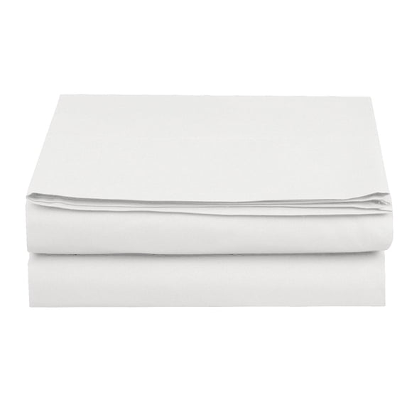 Fitted Sheet ! - Set of 2 1500 TC Fitted Sheet, King Size, White